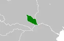 Territory where Soviet power was established in July-September 1920