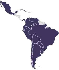Location of Latin American Integration Association