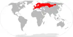 Map of range