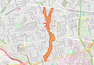 Mapa del parc de Vallparadís