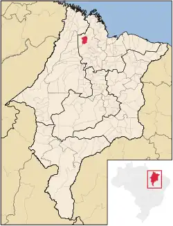Location in Maranhão
