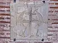 Greek Orthodox Cross on marble