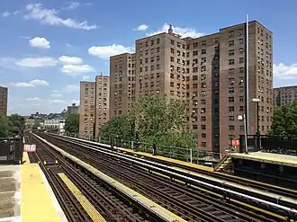 Seen from the Marble Hill-225th Street station.