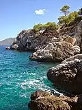 Near Mariza beach at the south eastern coast