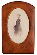 Marieta Keshko (1861-1935), later Princess Ghica, sister of Queen Natalie, photo taken in 1905