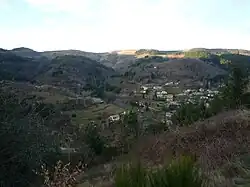 A view towards Mariac from Accons