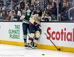Keopple playing for Montreal