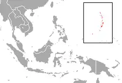 Map of range