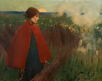 The Passing Train, 1890