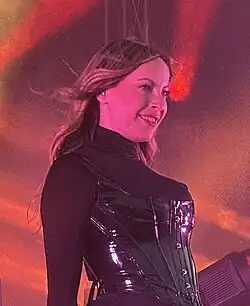 Marie-Mai performing in July 2025.