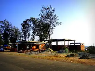 Marine Aquarium under construction at Kollam Beach