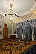 Interior of the halls