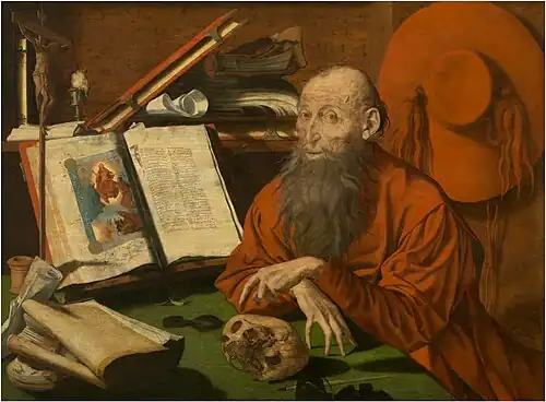 Saint Jerome in his study (1541), Royal Museum of Fine Arts Antwerp