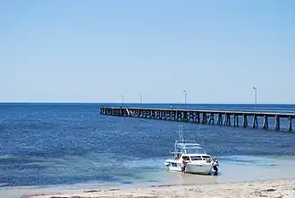 Jetty at Marion Bay