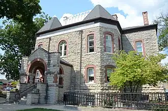 Marion County Courthouse in Yellville