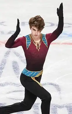 Mark Kondratiuk at the 2021 Russian Championships