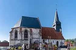 The church of Marles-sur-Canche