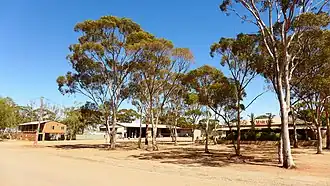View of the Marleys Transport depot at Nangeenan in December 2014