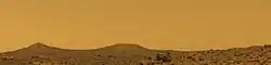 Mars sky at noon, as imaged by Mars Pathfinder (June 1999)