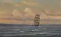 Seilskute Og Dampskip (1886)