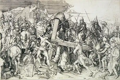 Christ Carrying the Cross, 28.8 x 43.3&nbsp;cm