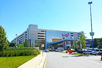 Exterior view of the Live! Casino & Hotel at Arundel Mills Mall