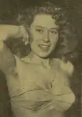 Miss Paris 1949 and Miss France 1950 Maryse Delort