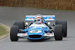 The MS80 being presented at the 2009 Goodwood Festival of Speed