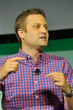 Matt Salzberg at TechCrunch Disrupt in 2014
