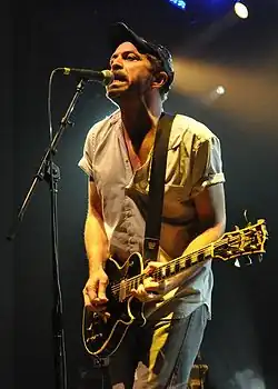 Sweeney performing with Chavez in 2011