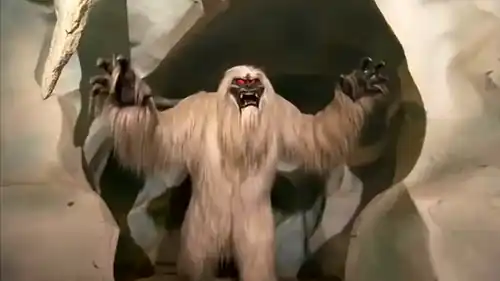 One of the old Abominable Snowman figures (1978–2015)