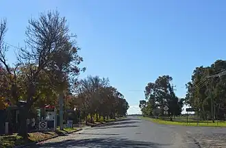 Yang Yang St, the main street of Maude