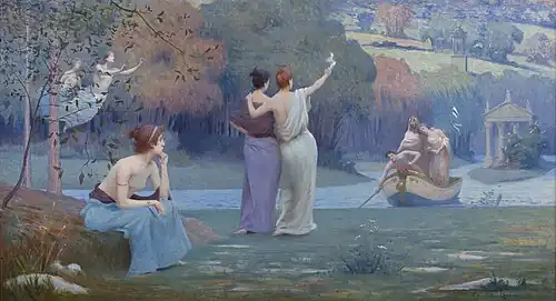 Return to Cythera, circa 1900
