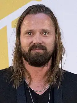 A person facing the camera