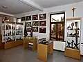 Compartment with African collection