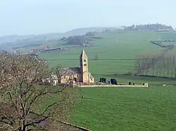 The church in Mazille
