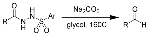 The McFadyen–Stevens reaction