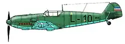 A Yugoslav Messerschmitt Bf 109E-3