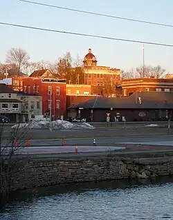 Downtown Medford viewed from across the Black River