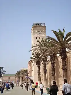 Tower and walls.