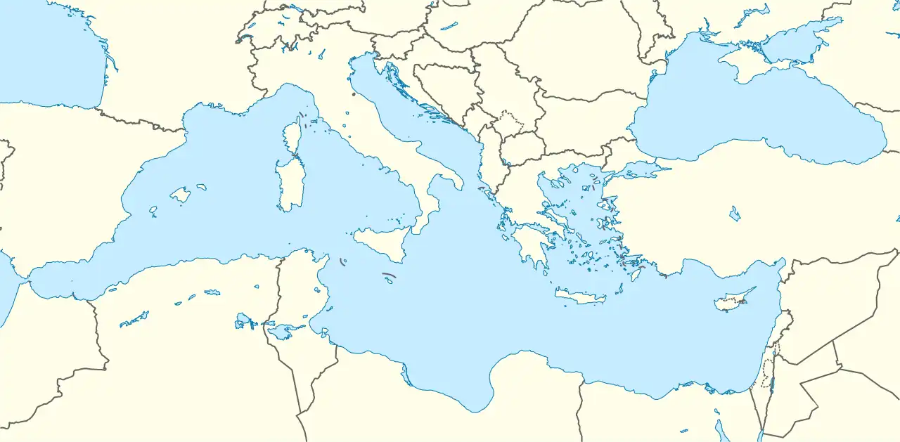 Battle of Zama is located in Mediterranean