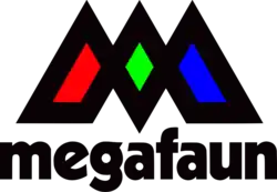 Megafaun logo designed by Aaron Draplin