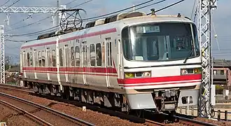 A Meitetsu 1800 series train