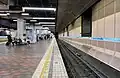 Eastbound view from Melbourne Central platform 3