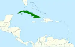 Map of range