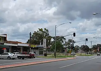 Shopping strip, Exford Road