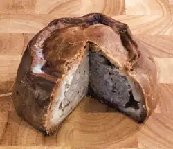 A Melton Mowbray pork pie, by 1780s[56][57]
