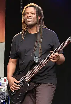 Gibbs performing in 2014