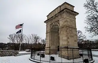 Rosedale Arch in Kansas City, United States