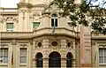 Detail of the facade.